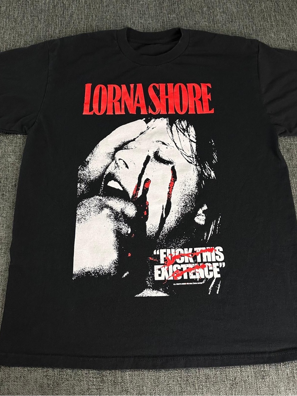 Lorna Shore F This Existence Pain Band Deathcore Metal T Shirt XL unisex Band